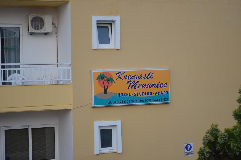 Aparthotel Kremasti Memories Exterior foto